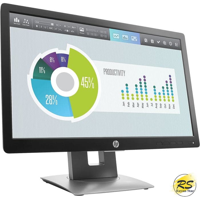 مانیتور اچ پی 20 اینچ مدل HP E202 HDMI Port — تصویر ۳