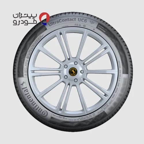 لاستیک کنتیننتال 195/55/16 گل UltraContact UC6 [تاریخ 2023] — تصویر ۷