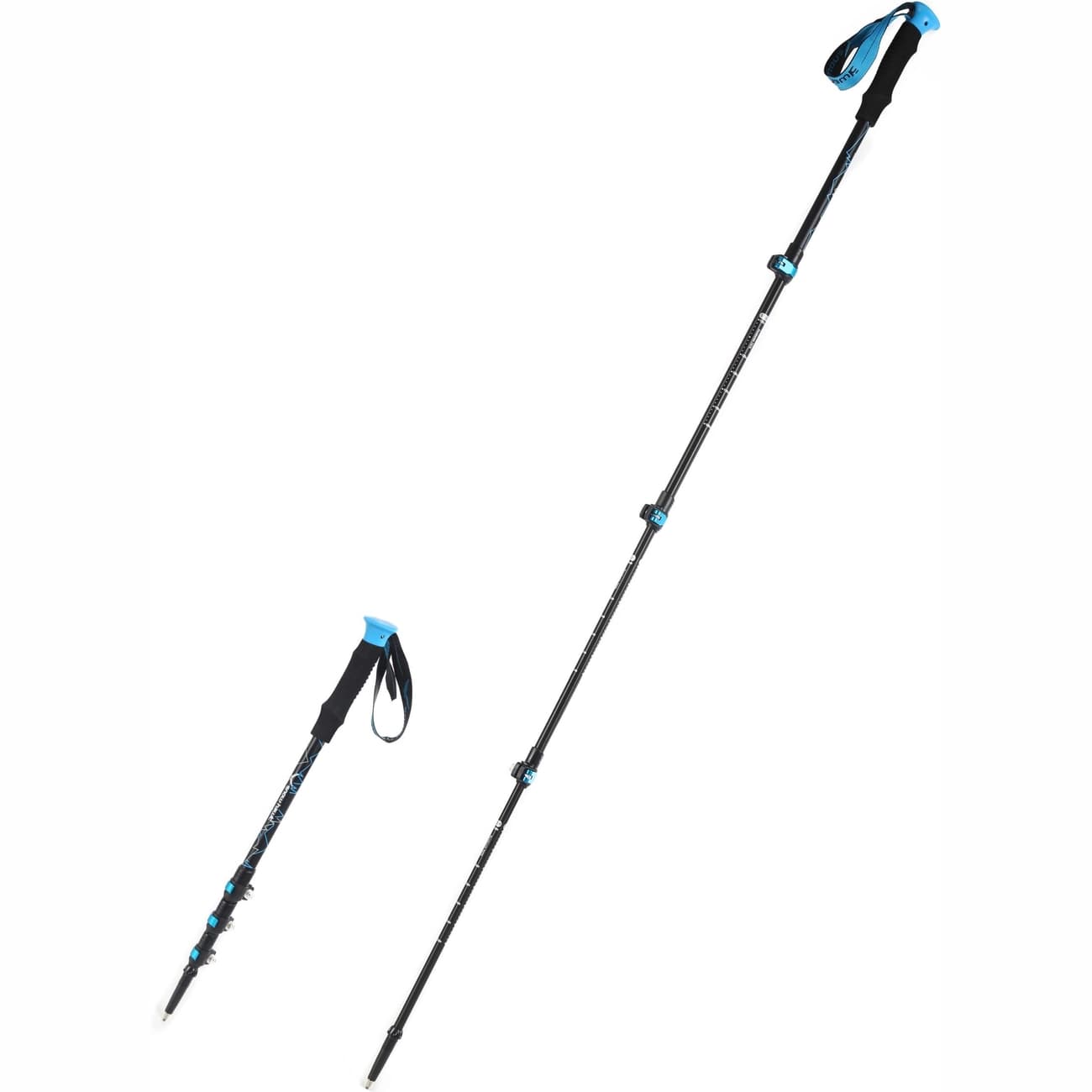 باتوم کوهنوردی سه کلیپسی اسنوهاک Snow Hawk مدل SN-T0114 پک 2 عددی — تصویر ۶