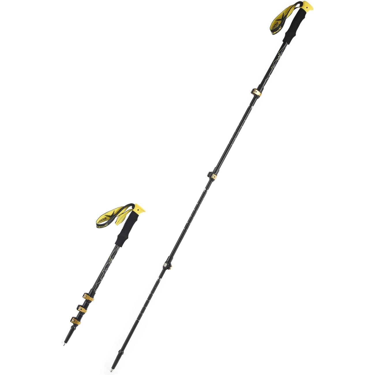 باتوم کوهنوردی سه کلیپسی اسنوهاک Snow Hawk مدل SN-T0114 پک 2 عددی — تصویر ۵