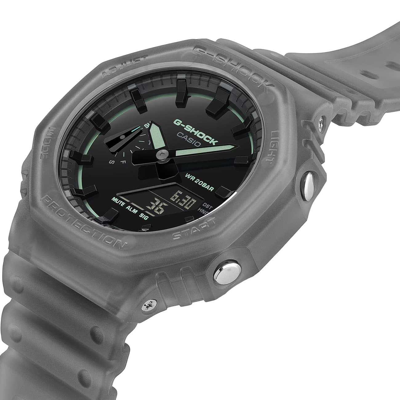 ساعت مچی مردانه کاسیو CASIO G-SHOCK مدل GA-2100K-1ADR ضد ضربه — تصویر ۶