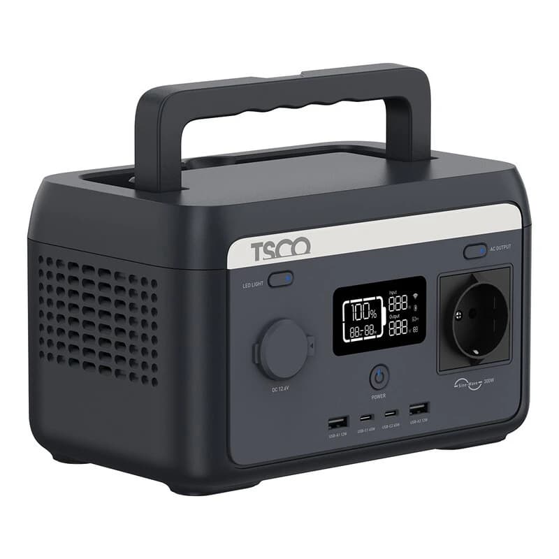 پاور استیشن تسکو TST 301 300W ظرفیت 64000 میلی آمپر ساعت + هدیه — تصویر ۷