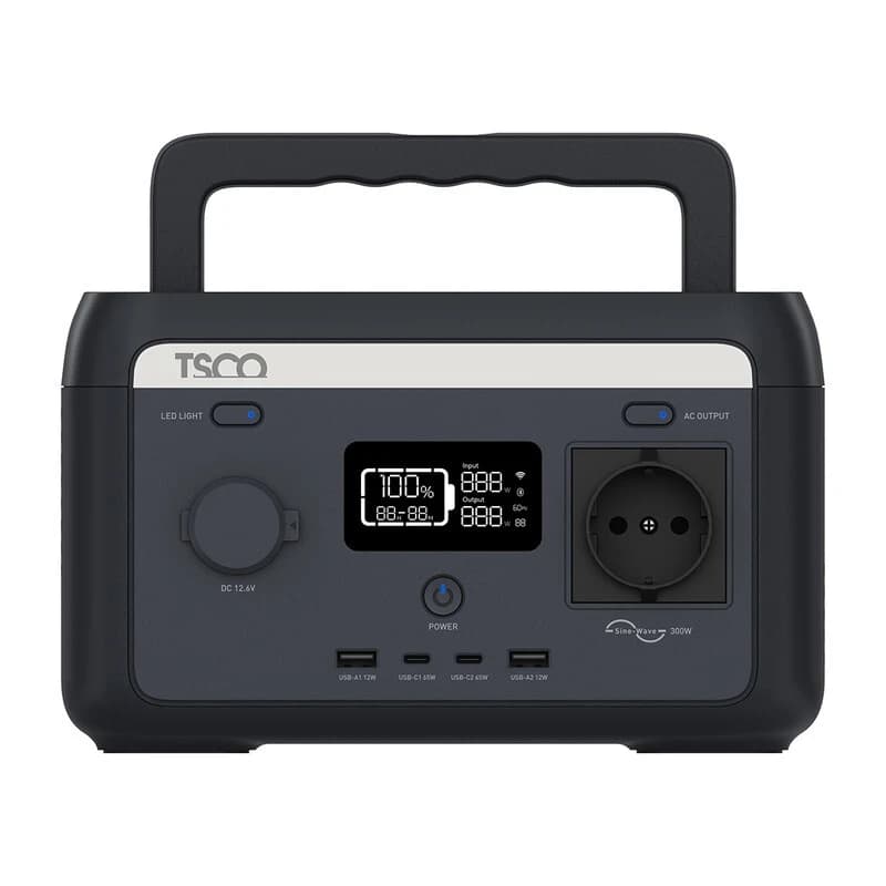 پاور استیشن تسکو TST 301 300W ظرفیت 64000 میلی آمپر ساعت + هدیه