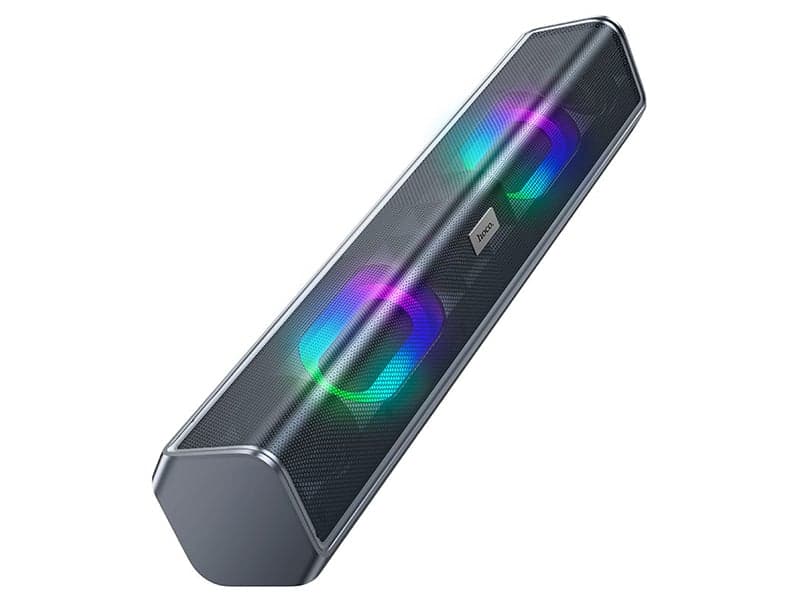 اسپیکر بلوتوث قابل حمل هوکو Hoco Wireless speaker BS49 Dazzling sound desktop — تصویر ۱۱