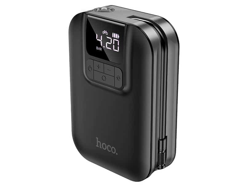 پمپ باد هوشمند هوکو Hoco Smart air pump S53 Breeze — تصویر ۱۱