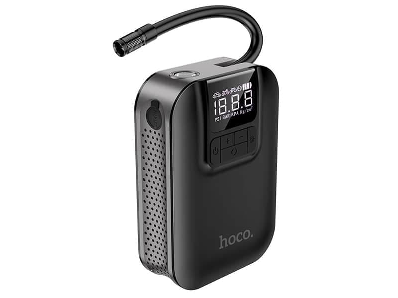 پمپ باد هوشمند هوکو Hoco Smart air pump S53 Breeze — تصویر ۱۰