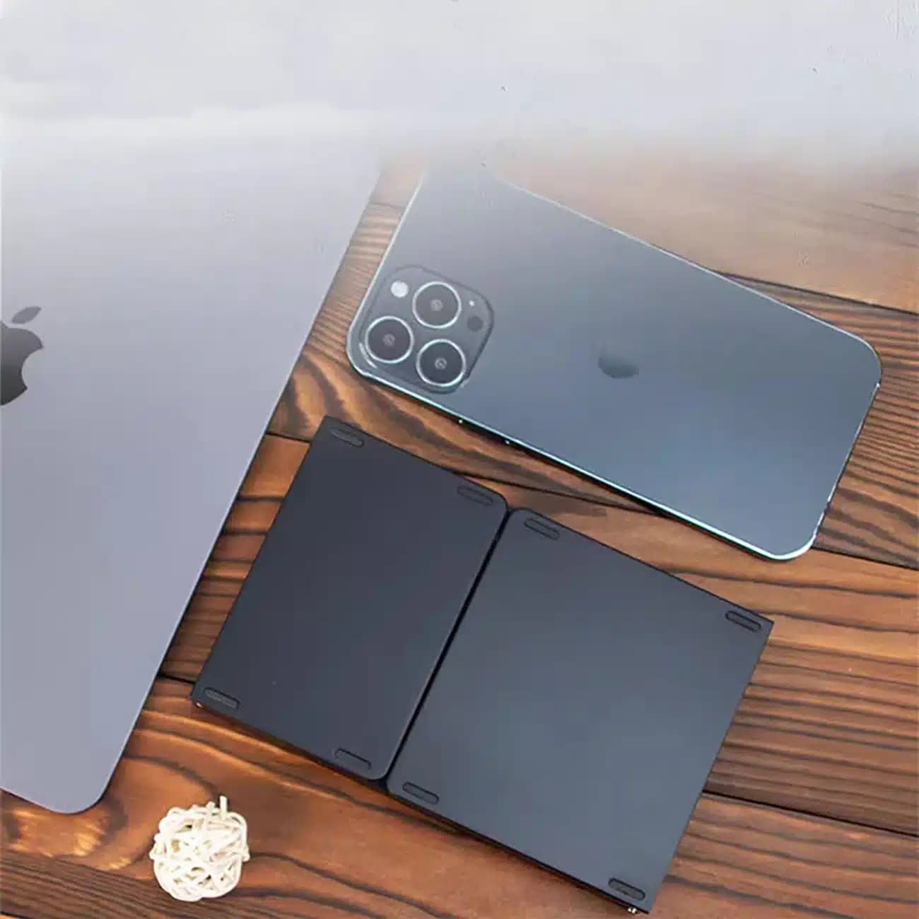 کیبورد بی سیم تاشو جیبی مدل B089 — تصویر ۷