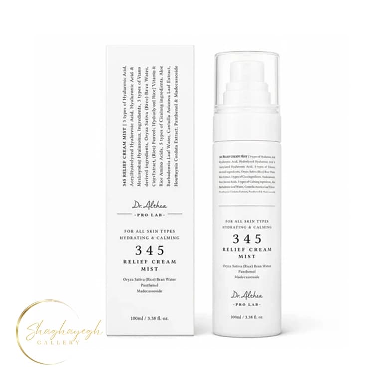 میست صورت دکتر آلتیا Dr.Althea مدل 345 Relief Cream Mist حجم 100ml — تصویر ۱۰