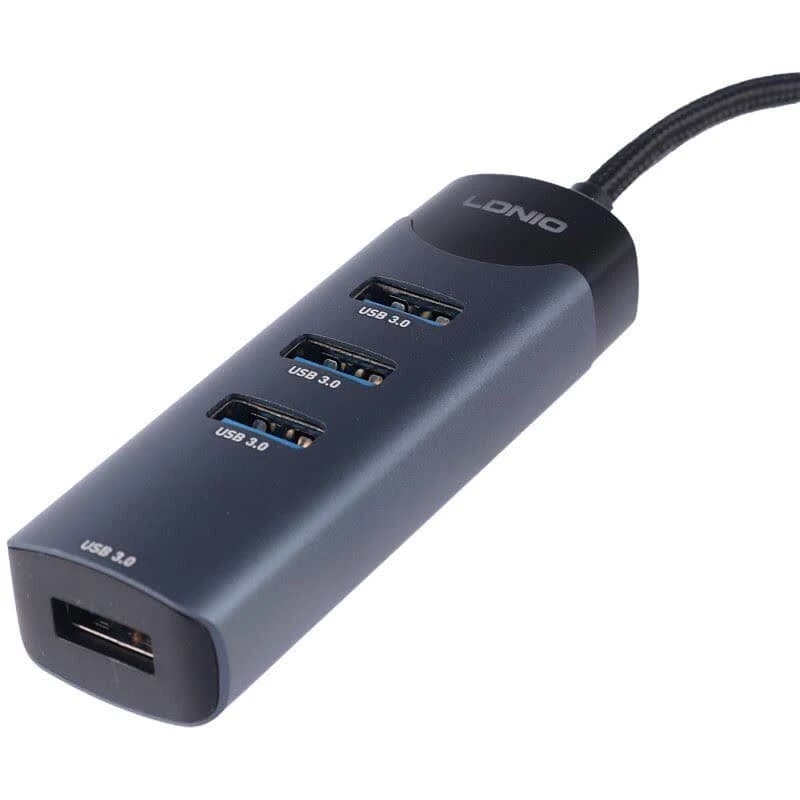 هاب 4 پورت Type-C / USB3.0 الدینیو DS-134UC — تصویر ۱۱