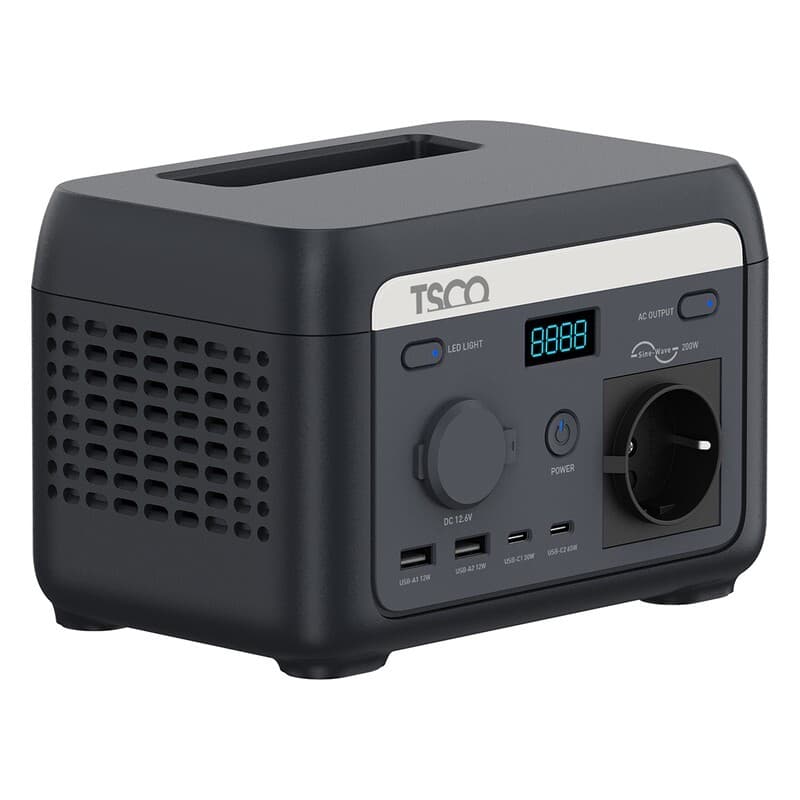 پاور استیشن تسکو TST 201 200W ظرفیت 32000 میلی آمپر ساعت + هدیه — تصویر ۵