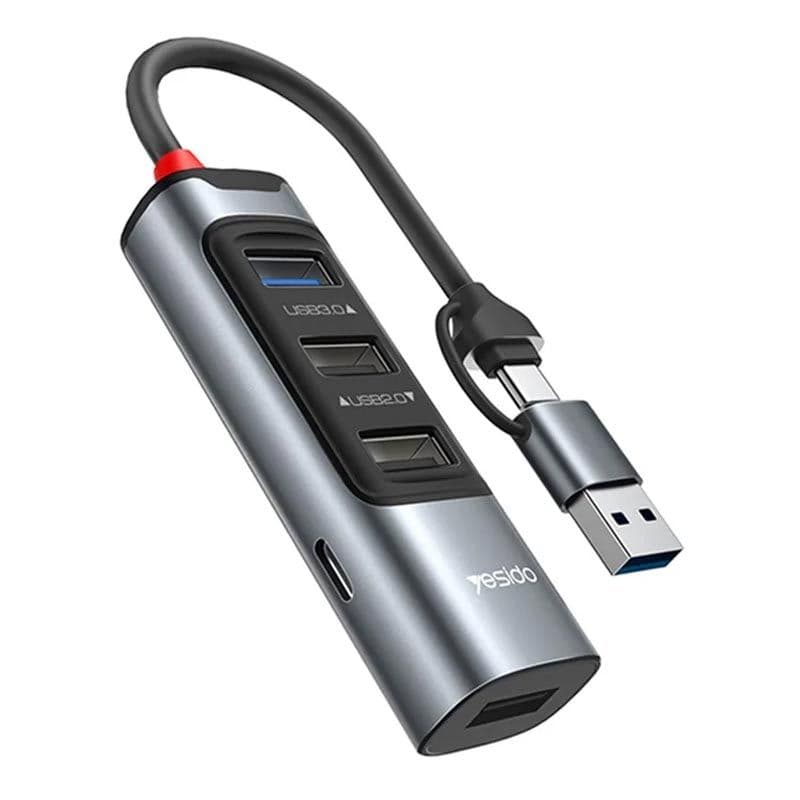 هاب 5 پورت Type-C /USB یسیدو HB20 — تصویر ۱۰