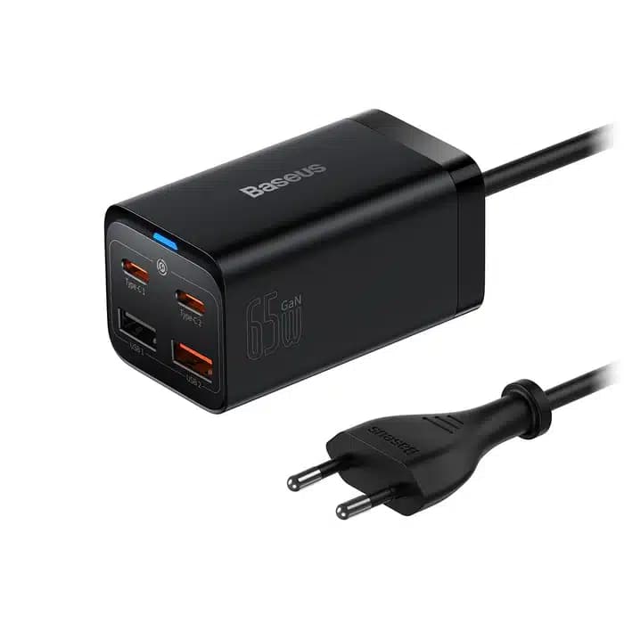 شارژر رومیزی 65 وات باسئوس مدل Baseus GaN3 Pro 4 Ports Desktop Charger 65W — تصویر ۹