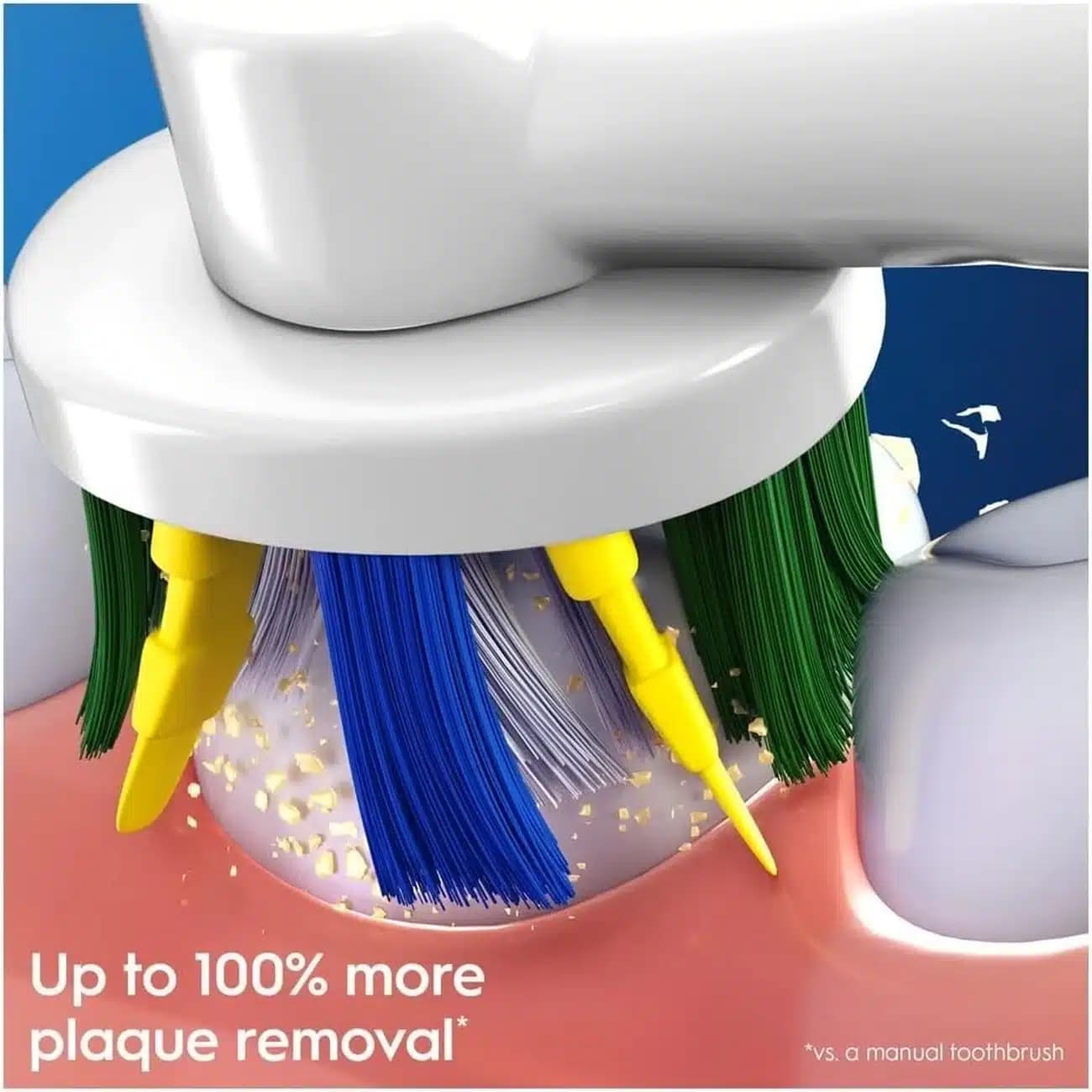سری یدک مسواک برقی اورال بی Oral-B مدل EB25-4 بسته 4 عددی — تصویر ۳