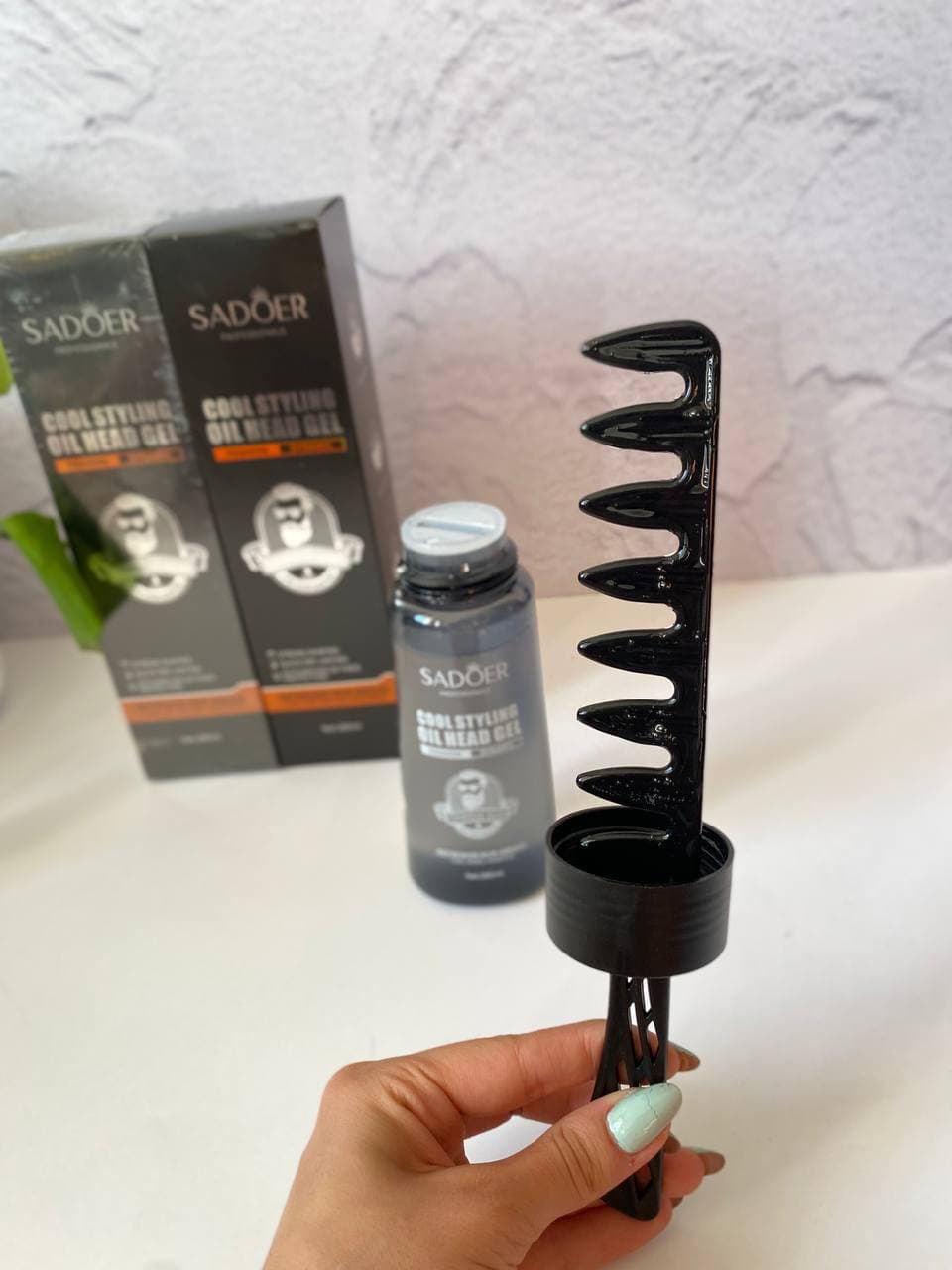 ژل مو برس دار SADOER — تصویر ۳