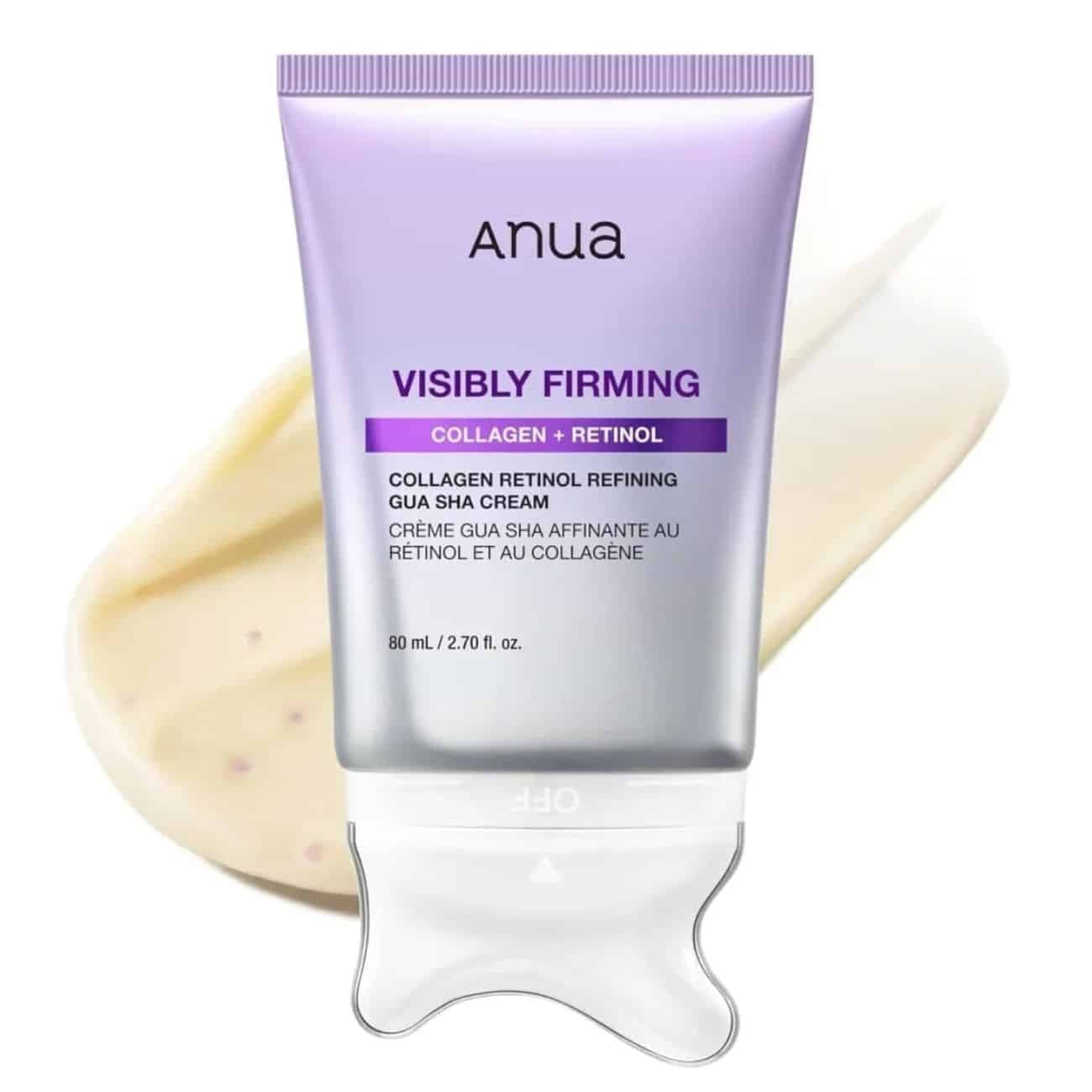 کرم گواشا آنوا ANUA مدل Collagen Retinol حاوی کلاژن حجم 80ml — تصویر ۲