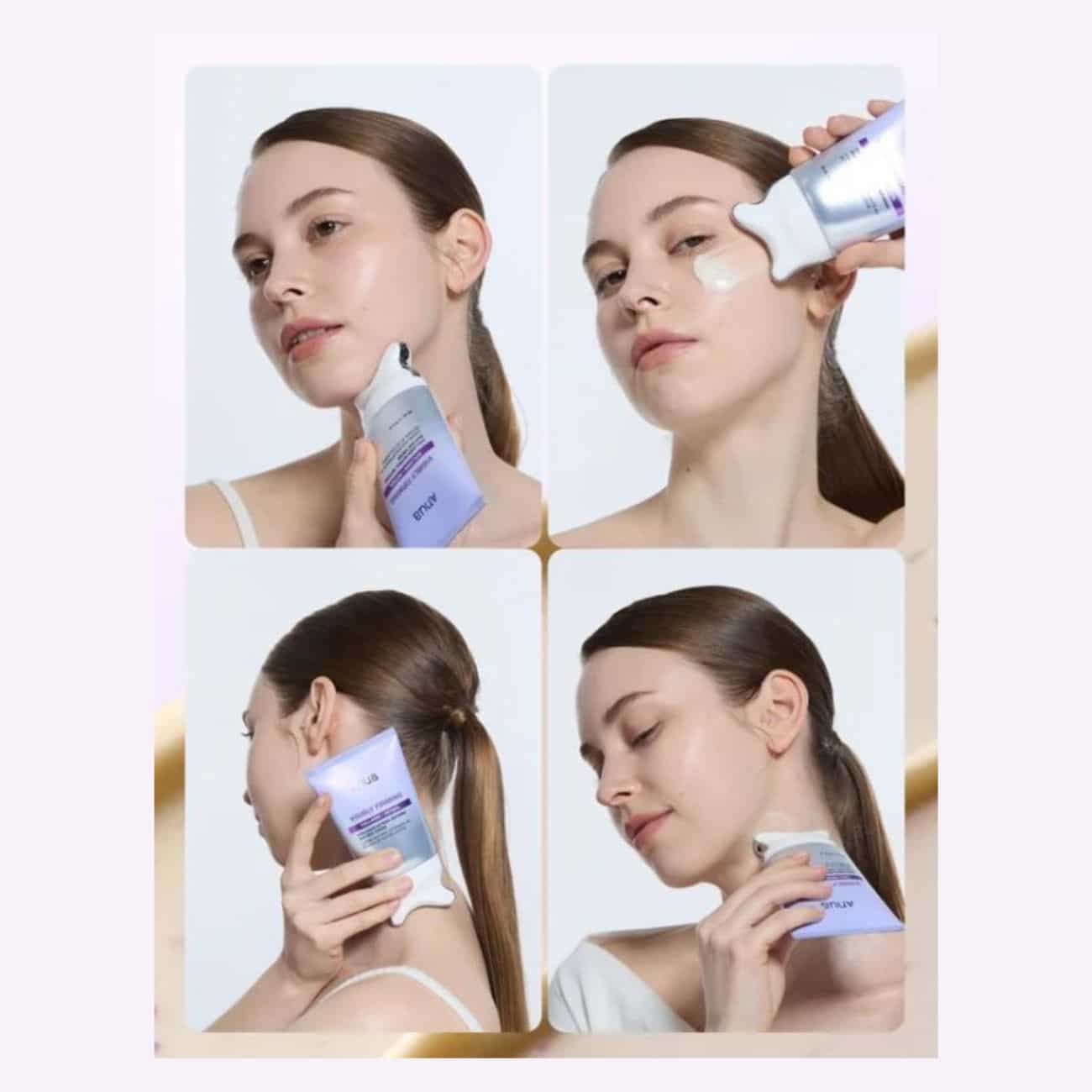کرم گواشا آنوا ANUA مدل Collagen Retinol حاوی کلاژن حجم 80ml — تصویر ۳