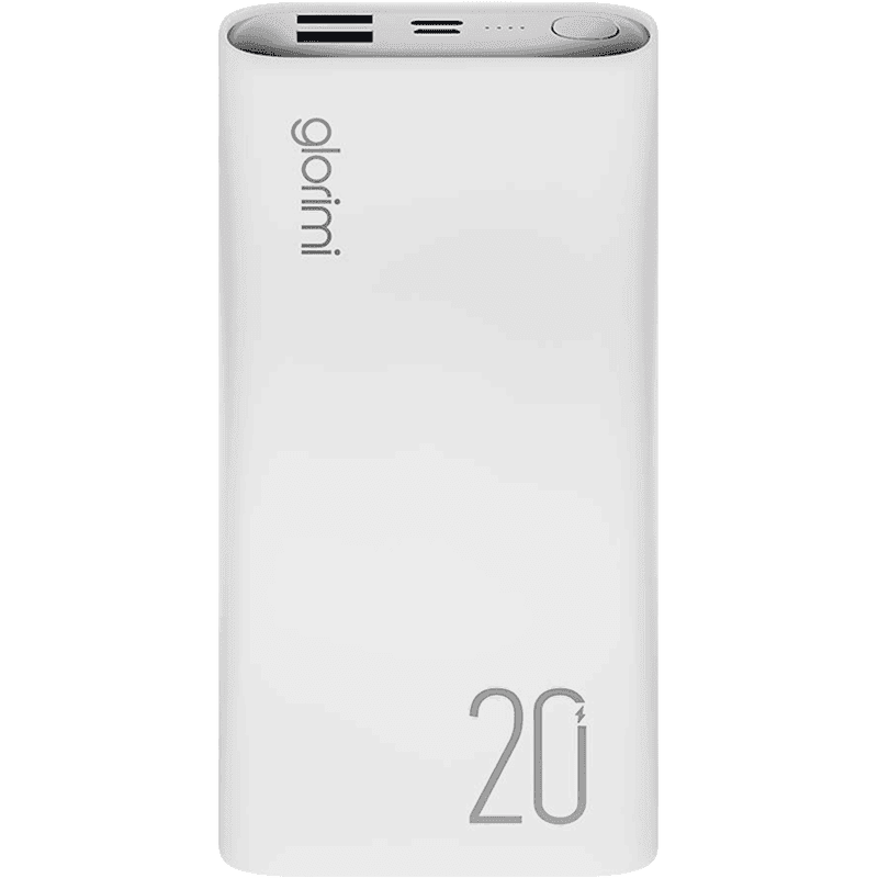 پاور بانک گلوریمی Glorimi LightCore 20000mAh 22.5W با ظرفیت 20000 میلی آمپر بر ساعت
