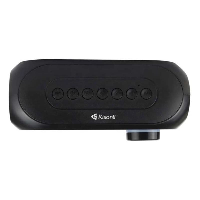 اسپیکر بلوتوثی قابل حمل ساعت دار کیسونلی مدل LP-2S + هدیه — تصویر ۵