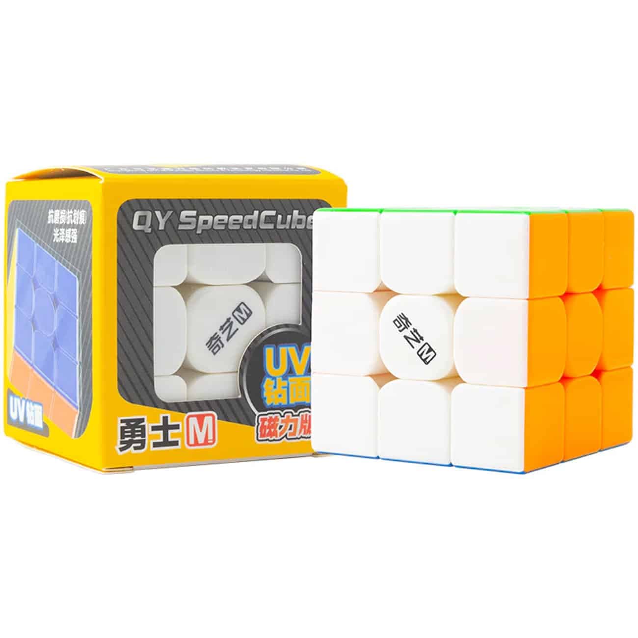 مکعب روبیک 3×3 کای وای QiYi مدل Warrior M UV مغناطیسی — تصویر ۲