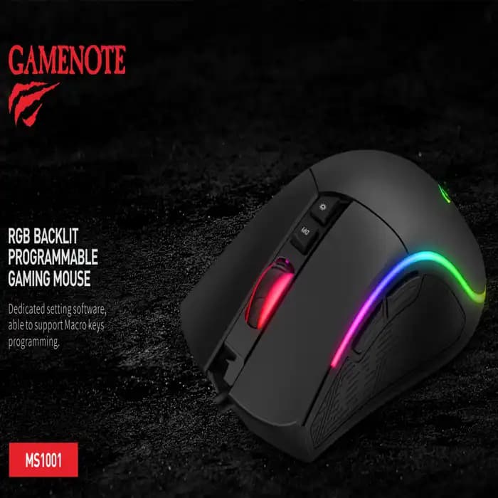 ماوس مخصوص بازی هویت مدل MS-1001S RGB — تصویر ۵