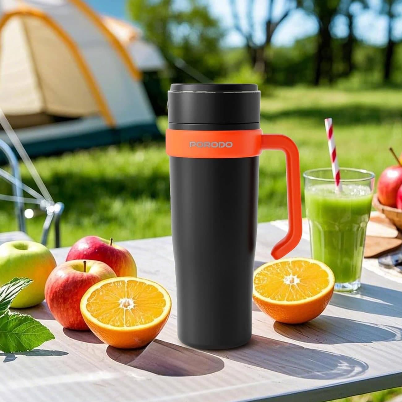 مخلوط کن شارژی پرودو Porodo مدل PD-LFST159-BKOG ظرفیت 900 میلی لیتر — تصویر ۱۲