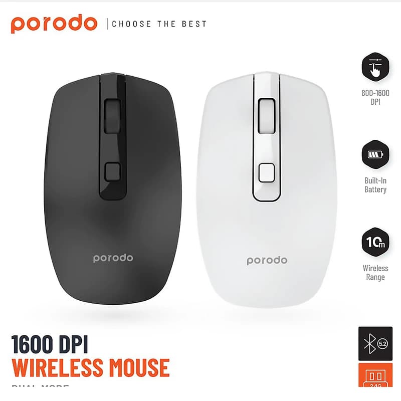 ماوس بی سیم پرودو مدل PD-WBRM16 + هدیه — تصویر ۸