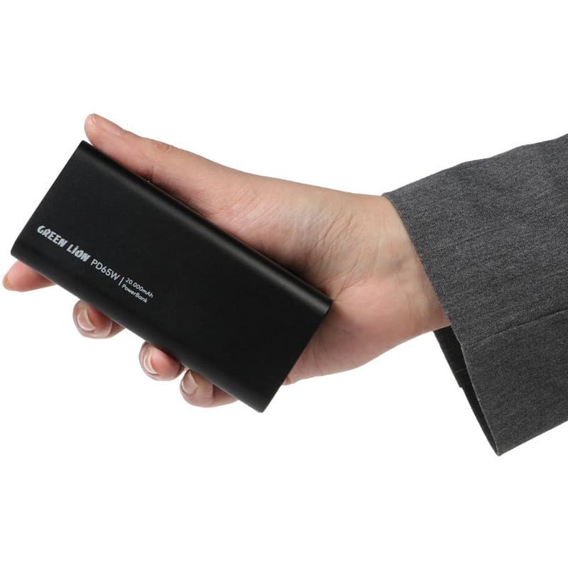 شارژر همراه گرین لاین مدل Turbo GNTB20KPBBK 65W ظرفیت 20000 میلی آمپر ساعت + هدیه — تصویر ۷