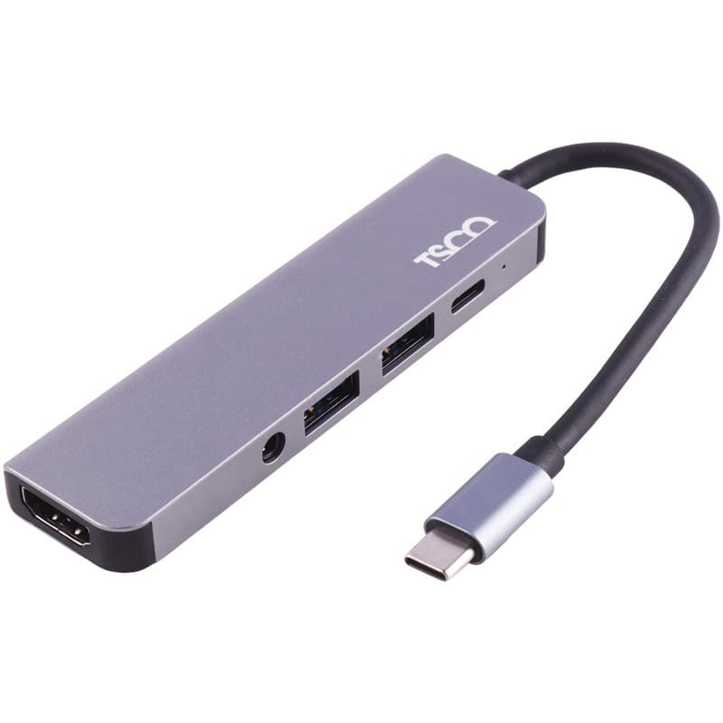 هاب TSCO THU 1160 USB 3.0/HDMI/AUX/Type-C PD To Type-C