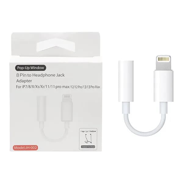 مبدل لایتنینگ به جک 3.5 میلی متری JH-002 — تصویر ۳