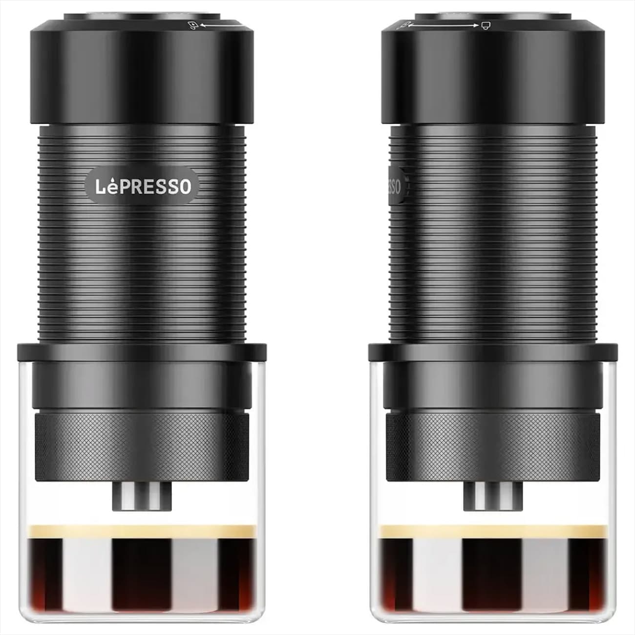 اسپرسوساز دستی لپرسو Lepresso مدل LPRJPCMBK فشار 9 بار — تصویر ۱۰