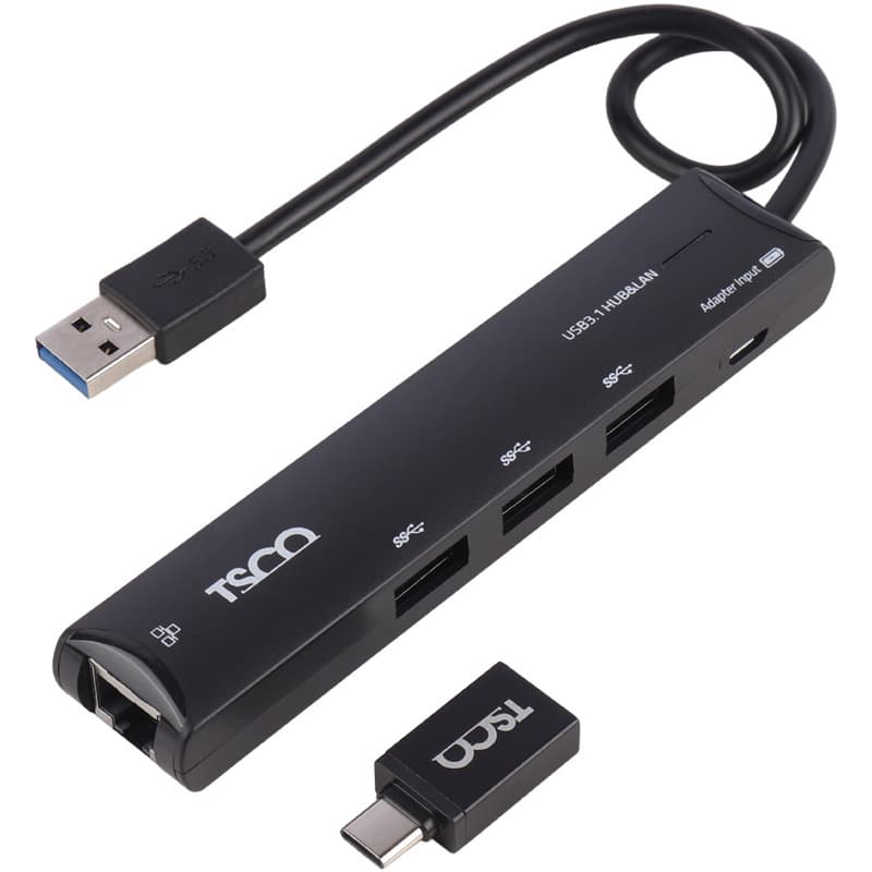 هاب چهار پورت USB-C تسکو مدل THU 1165