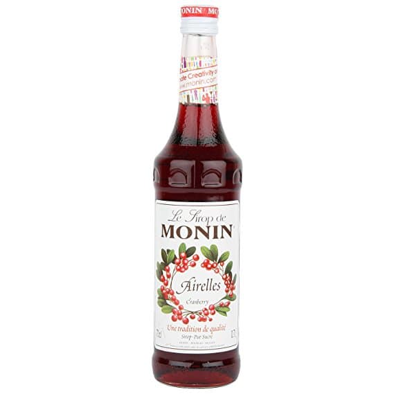 سیروپ کرن بری مونین Monin Cranberry syrup