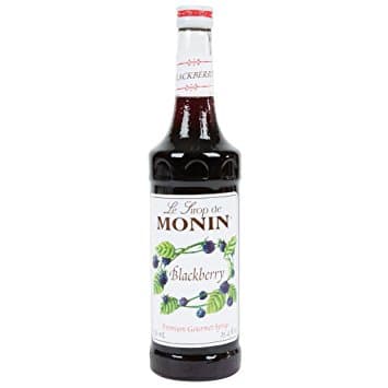 سیروپ شاه توت مونین Monin Blackberry syrup