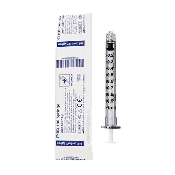 سرنگ 1ml شیشه ای BD پیچی