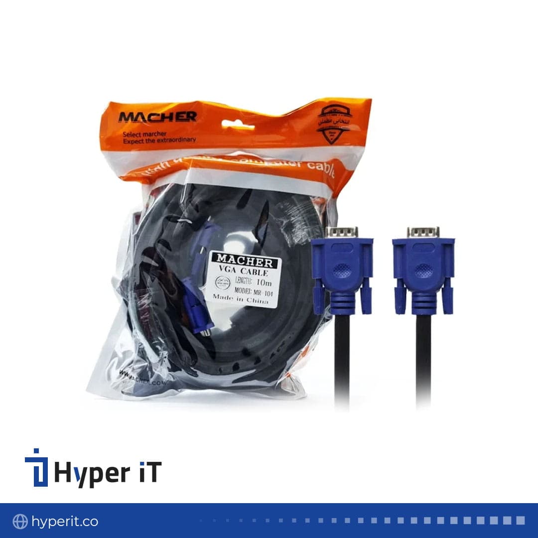 کابل ۱۰ متری VGA مچر مدل MR-104