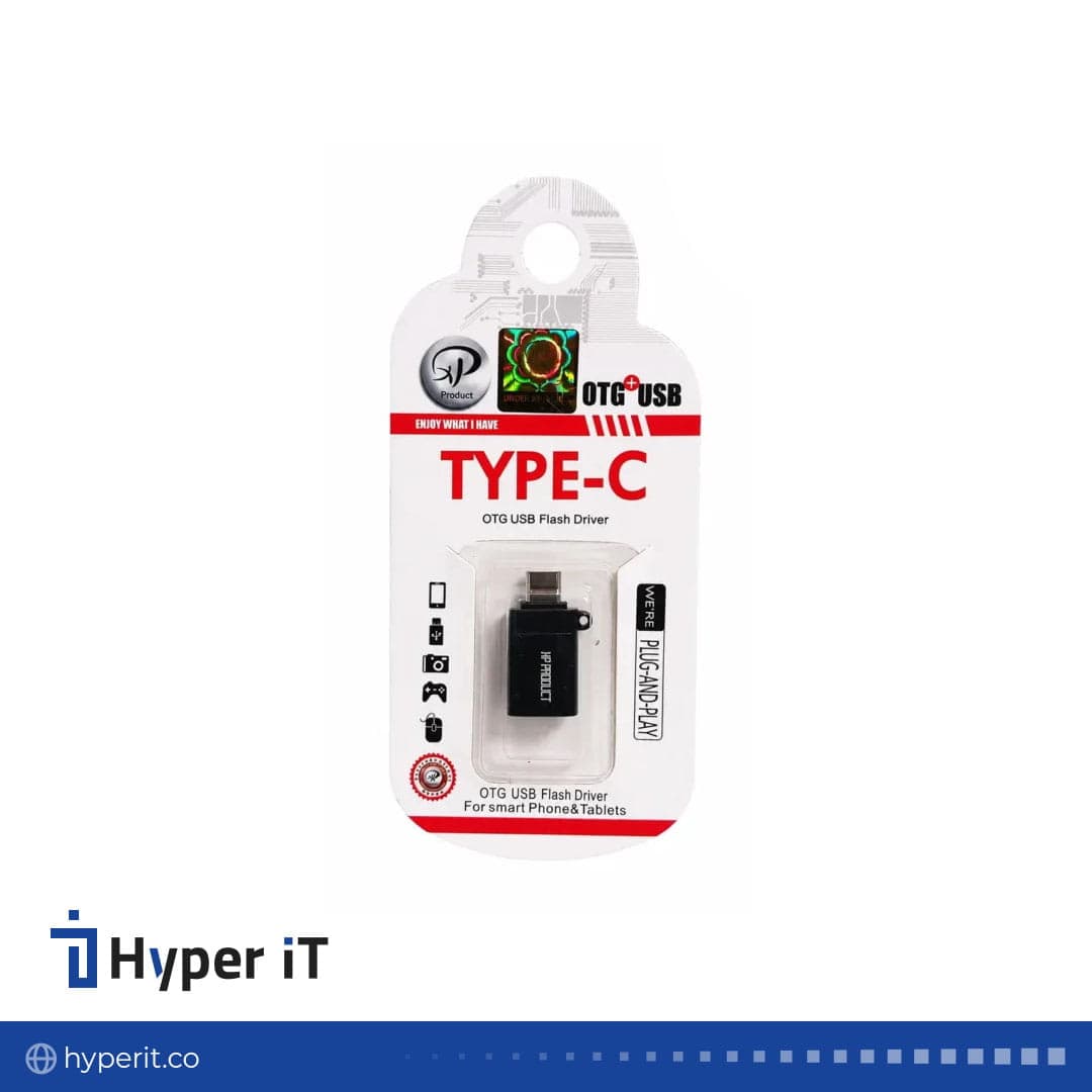 OTG تایپ سی ۰۰۴U برند XP — تصویر ۳
