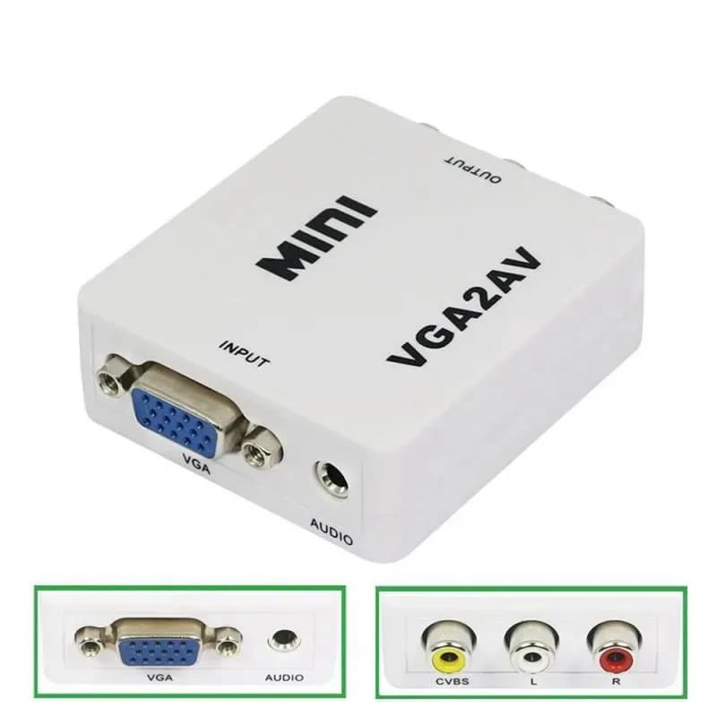 مبدل VGA به AV مدل MINI — تصویر ۷