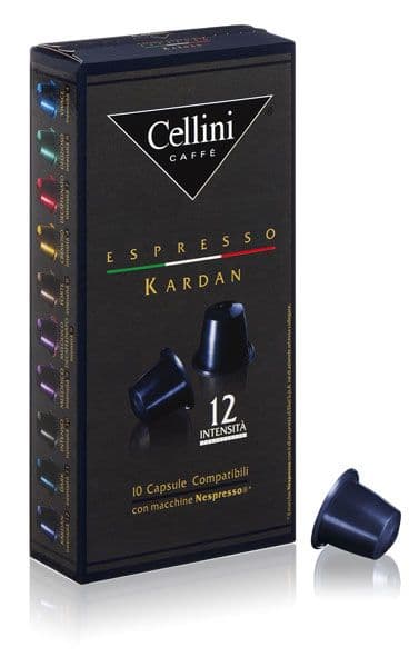 کپسول قهوه چلینی” کاردان” cellini Kardan