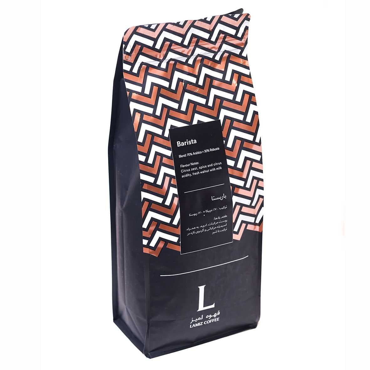 قهوه باریستا لمیز 1 کیلوگرمی Lamiz Barista Coffee — تصویر ۴