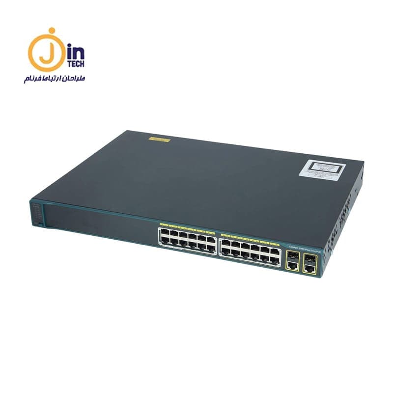 سوییچ 24 پورت Plus سیسکو مدل WS-C2960+24PC-L — تصویر ۹