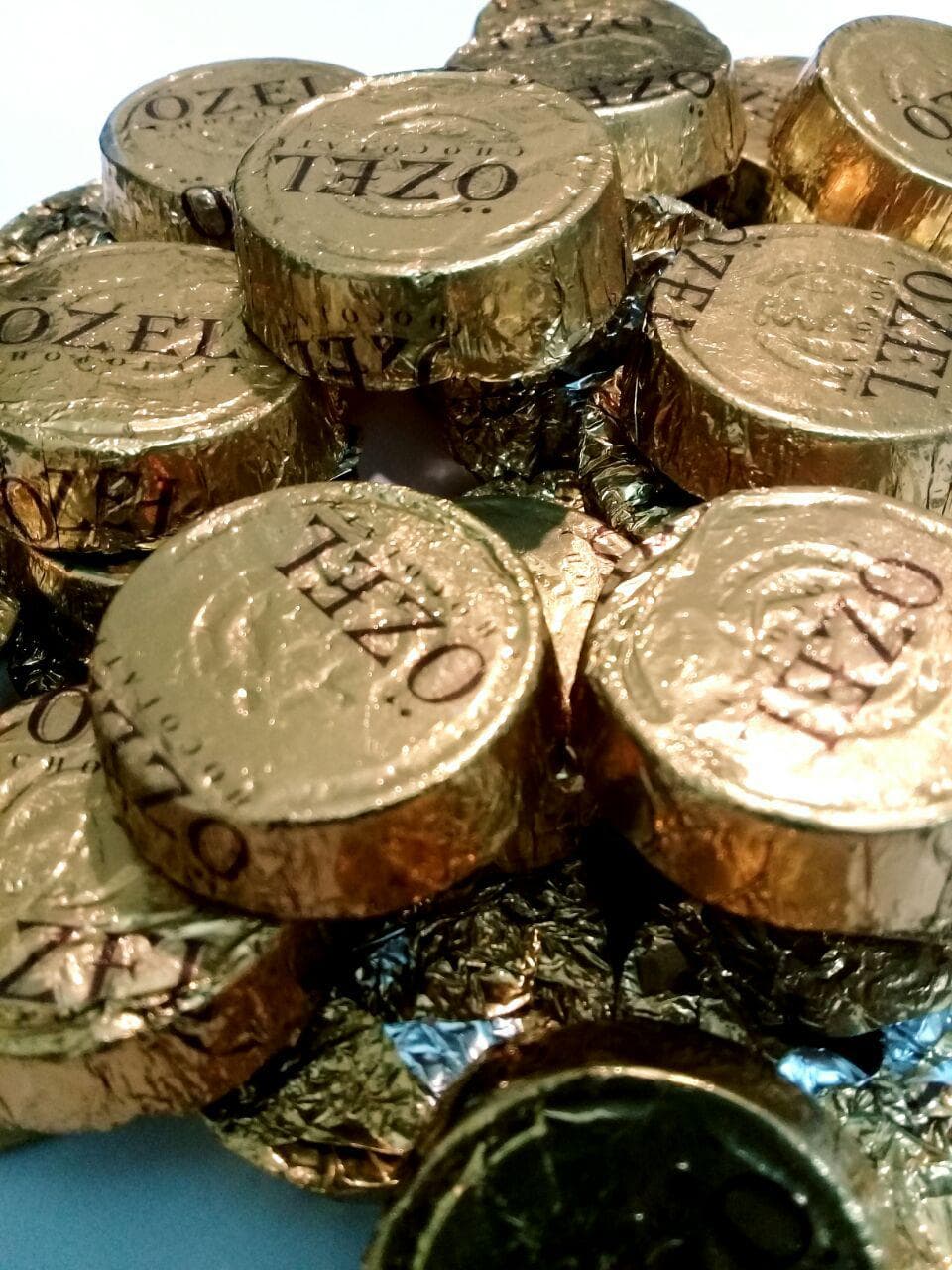 شکلات پذیرایی دارک سکه ای اوزل 500 گرمی Ozel