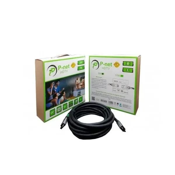 کابل HDMI Ver 2.0 4K 20m پی نت (P-Net) — تصویر ۵