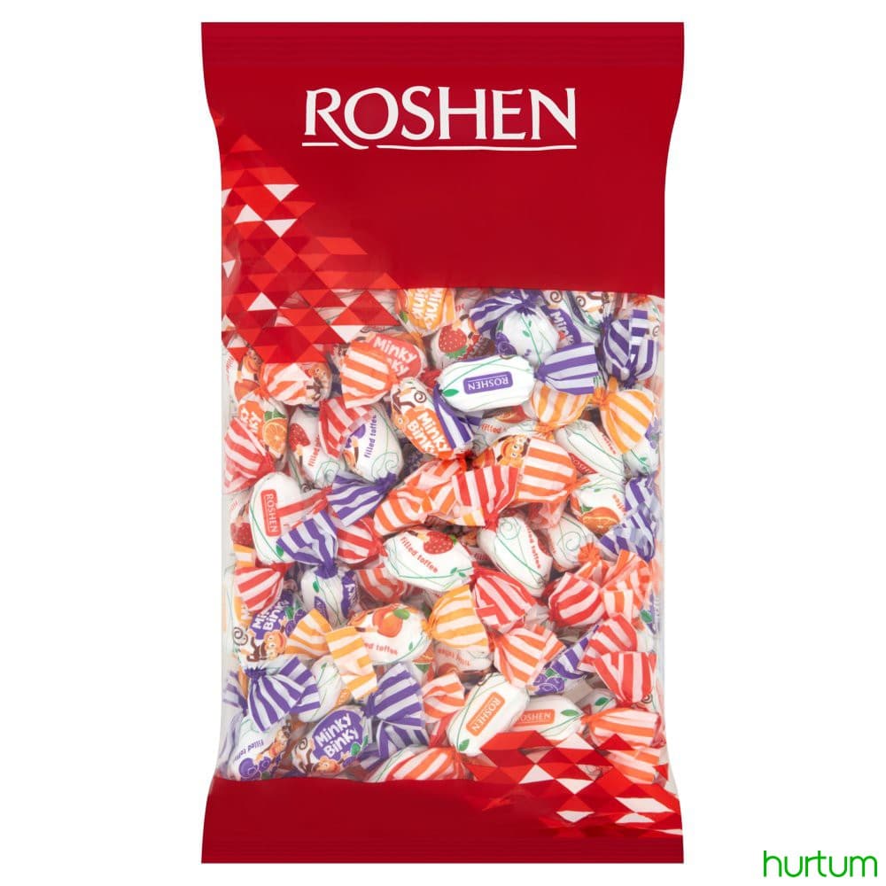 تافی میوه ای مینکی بینکی روشن ROSHEN