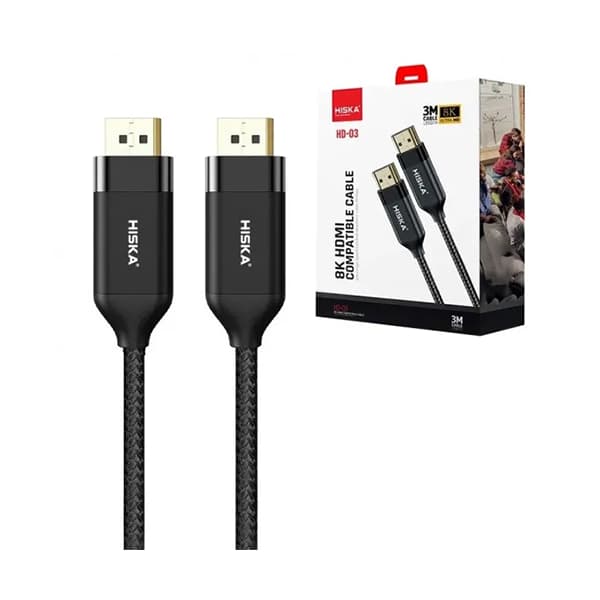 کابل 3 متری HDMI هیسکا (HISKA) — تصویر ۸