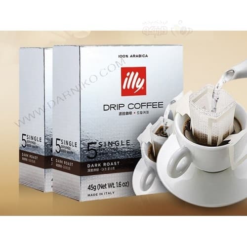 قهوه فیلتردار دارک روست ایلی illy Dark Roast Drip Coffee