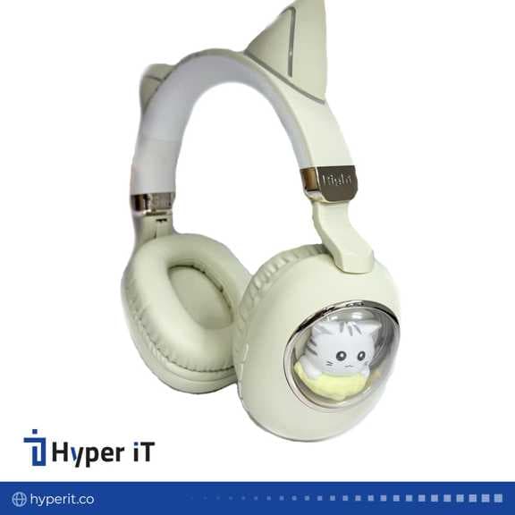 هدفون بیسیم طرح گربه (گوش دار) مدل CA-037