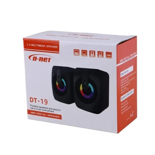 اسپیکر دسکتاپ DT-19 دی نت (D-NET) — تصویر ۳