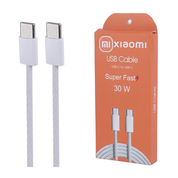 کابل دوسر تایپ سی فست شارژ 30W شیائومی — تصویر ۷