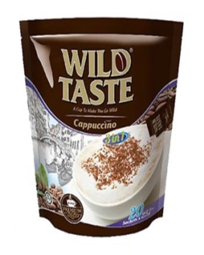 پودر کاپوچینو فوری غلیظ وایلد تست wild taste