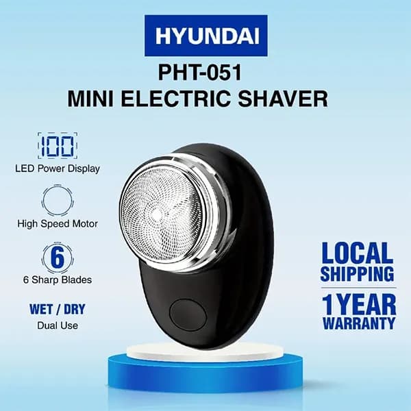 ماشین اصلاح موی صورت شارژی PHT-051 هیوندای (Hyundai) — تصویر ۶